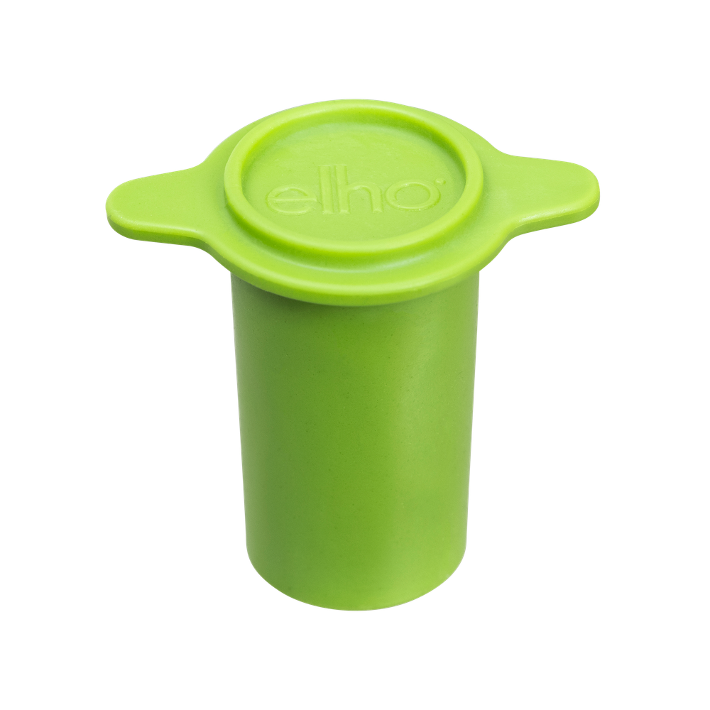 #universele plug 29x26,5mm nature green