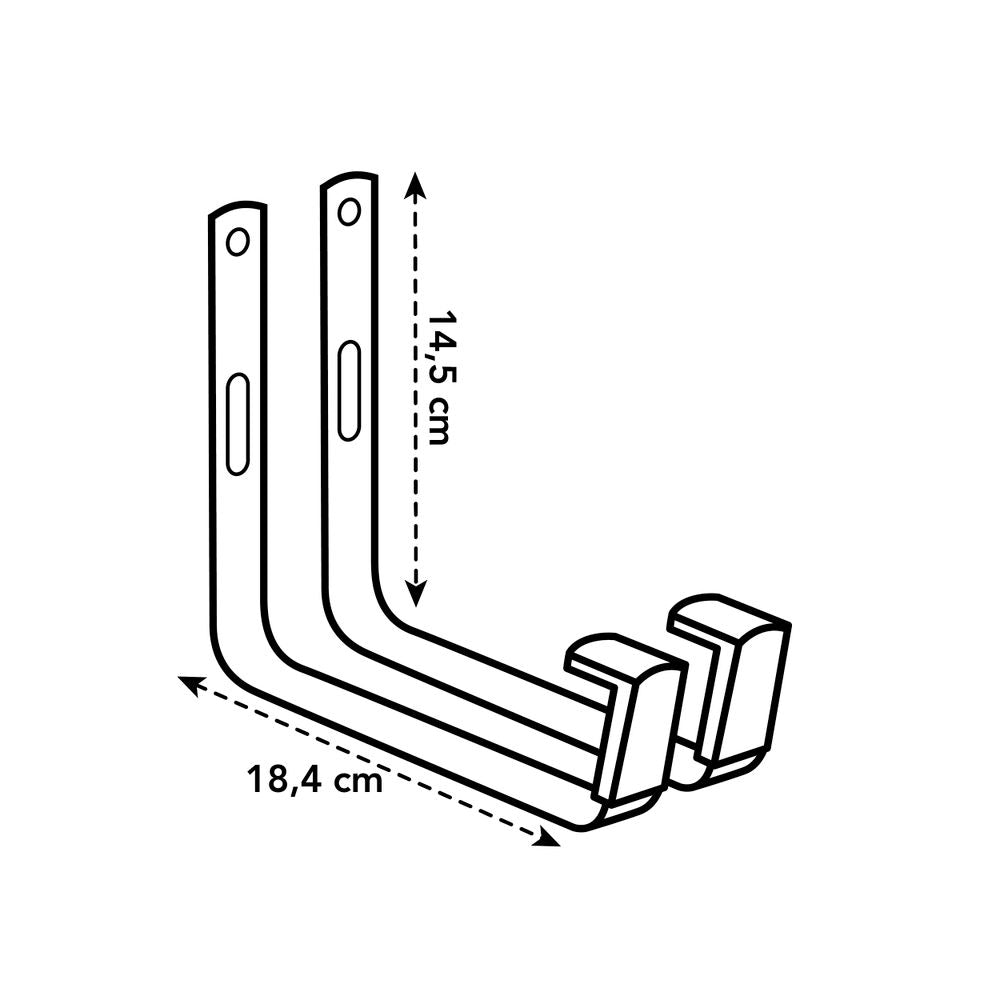 Barcelona Wall Bracket Metal
