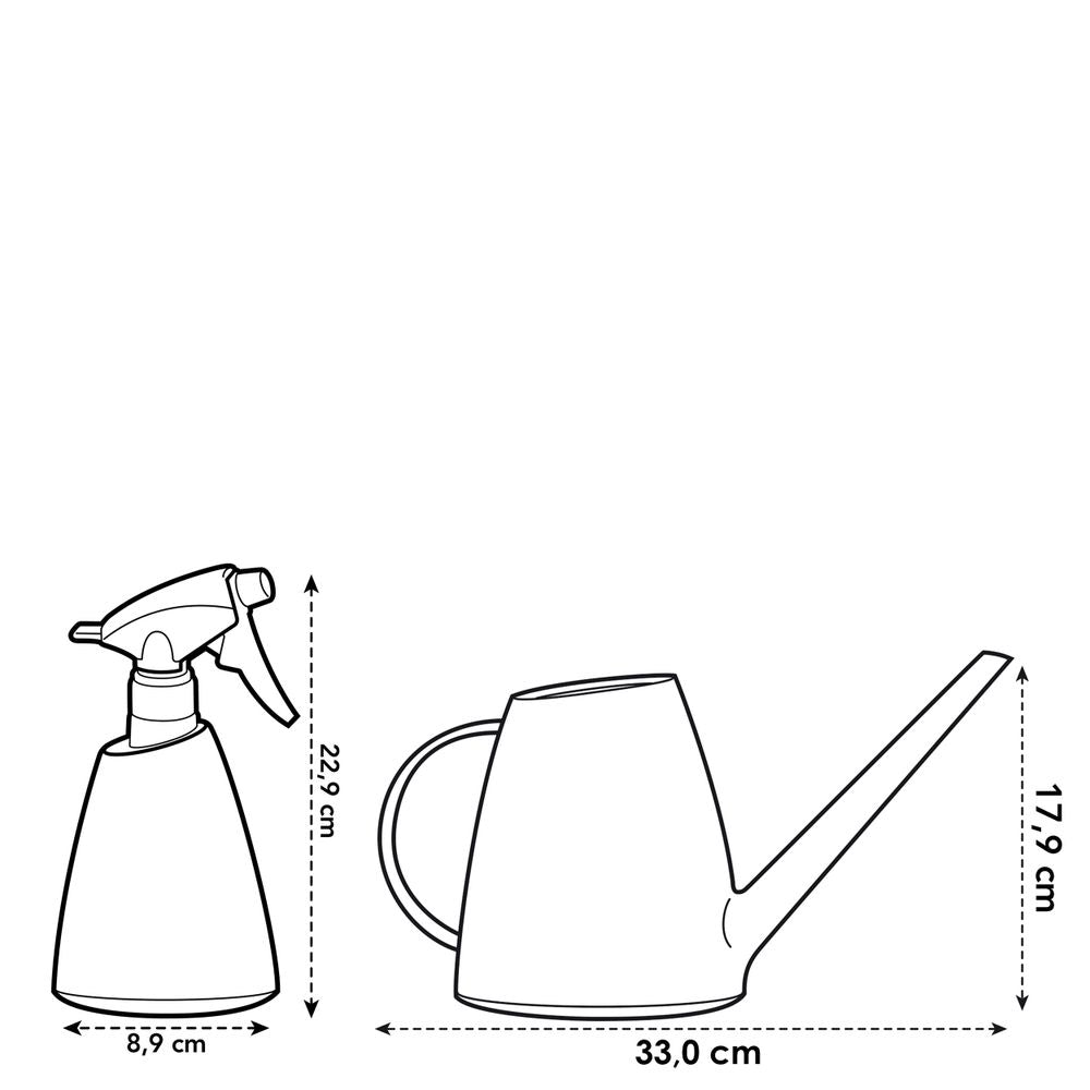 BNDL Brussels Watering Can + Sprayer