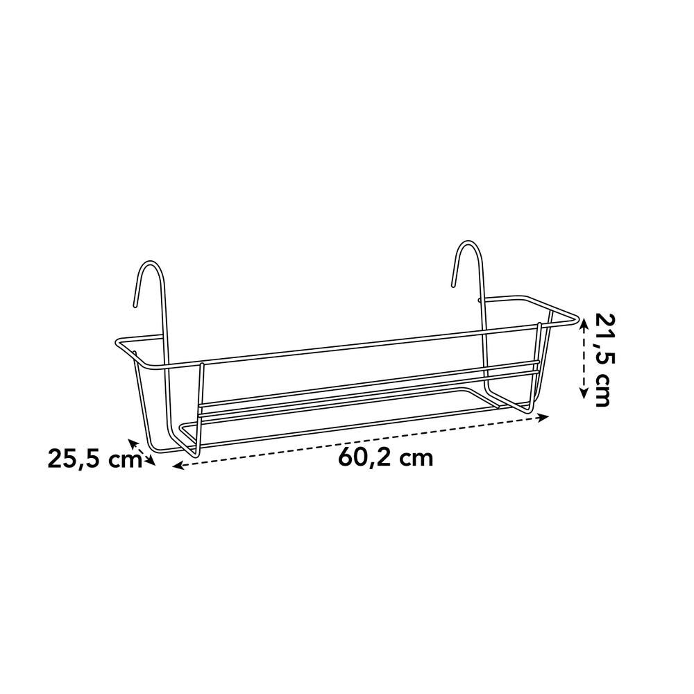 Green Basics Balcony Rack 60