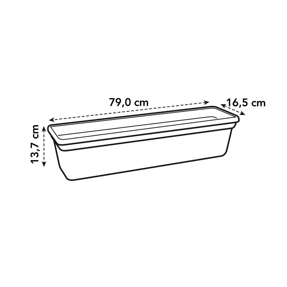 Green Basics Trough 80