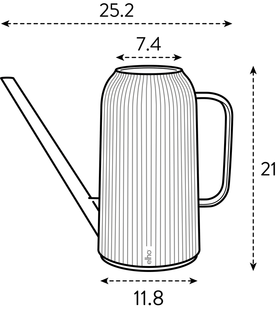 Vibes Fold Watering Can 1.7ltr